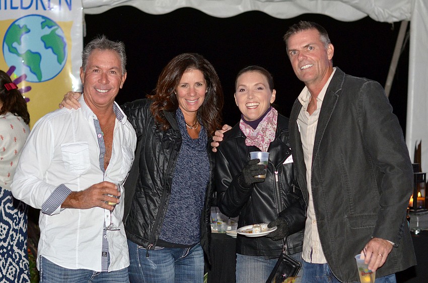 Don and Jen Bright with Jen and David Siddons