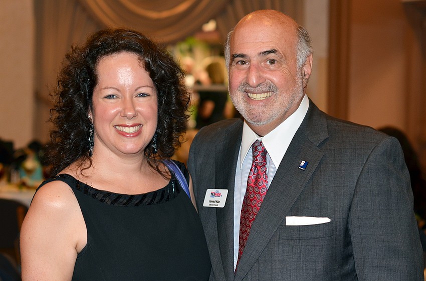 Jennifer Moss and Howard Katz