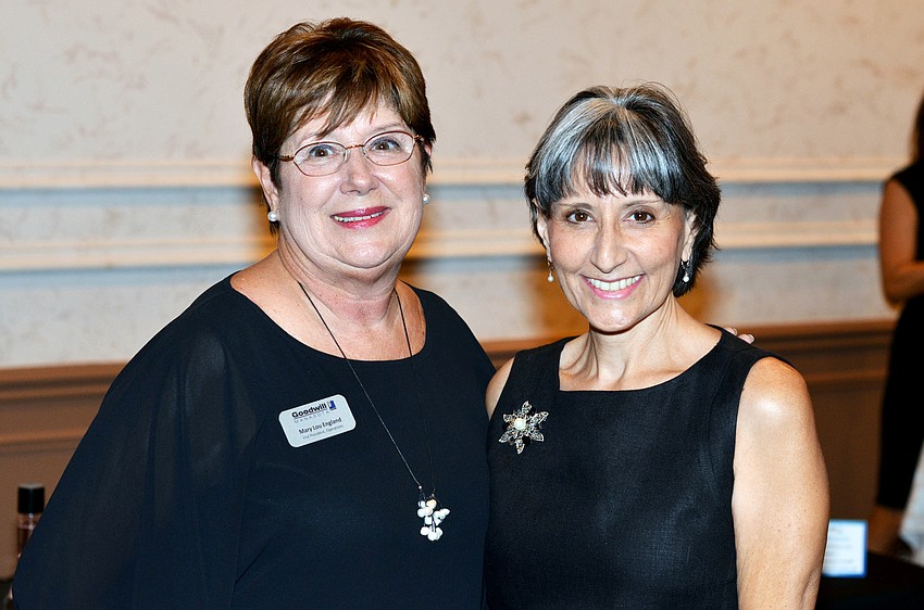 Mary Lou English and Ruth Williams