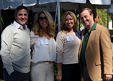 Michael and Sandy Albano with Sheryl Vieira and Tom Waters