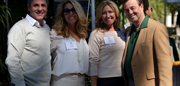 Michael and Sandy Albano with Sheryl Vieira and Tom Waters