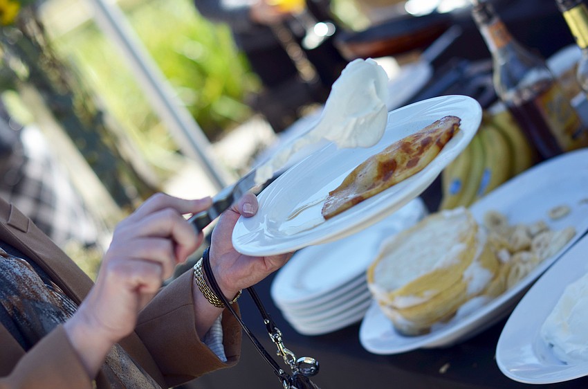 Mattisonâ€™s Bananas Foster crepes
