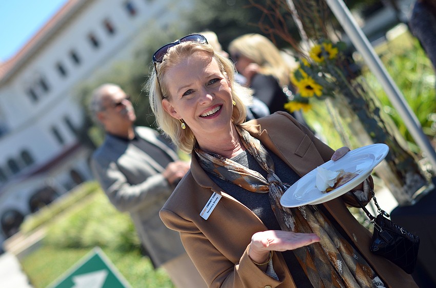 Veronica Brady is excited to try the Mattisonâ€™s Bananas Foster crepes.
