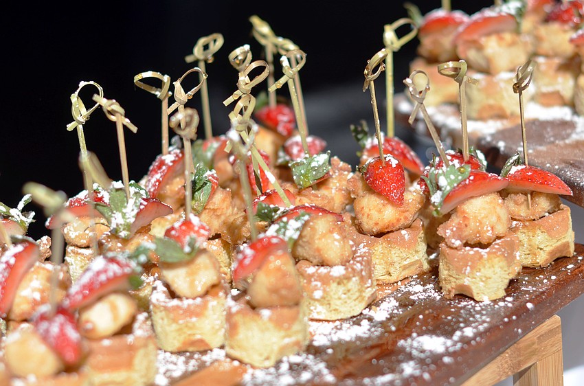 Pier 22â€™s fried chicken and waffles