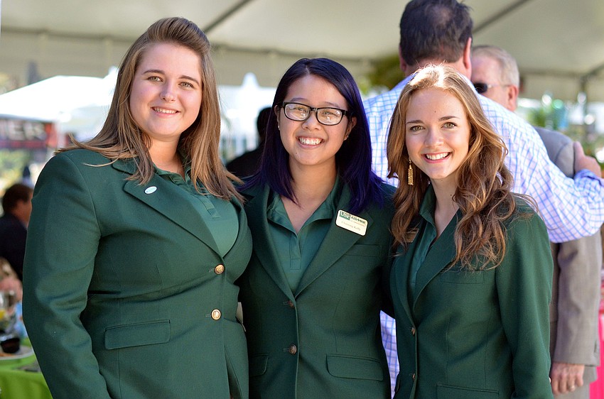 Caitlin Daniel, Channing Kelly and Lauren Henry