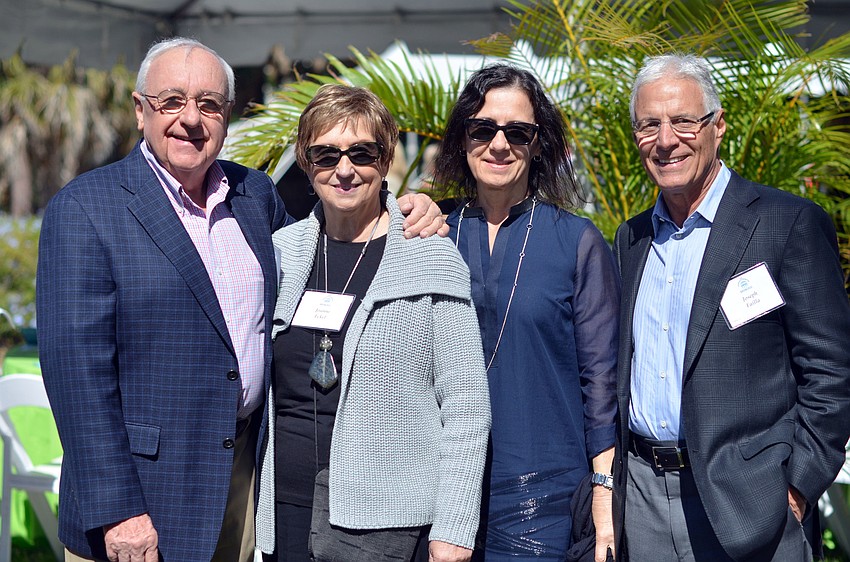 David and Joanne Eckel with Carita and Joe Failla
