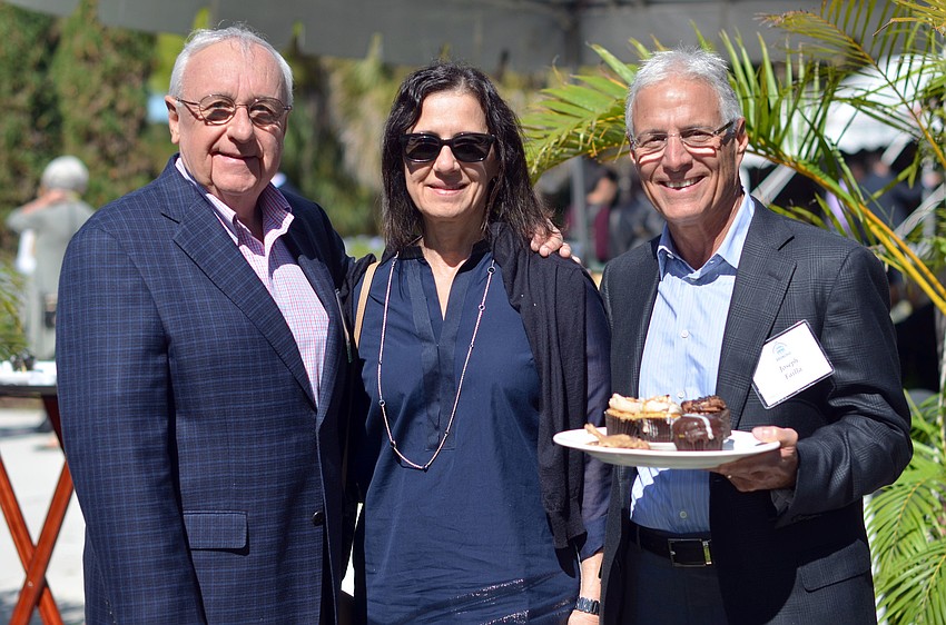 David Eckel with Carita and Joe Failla