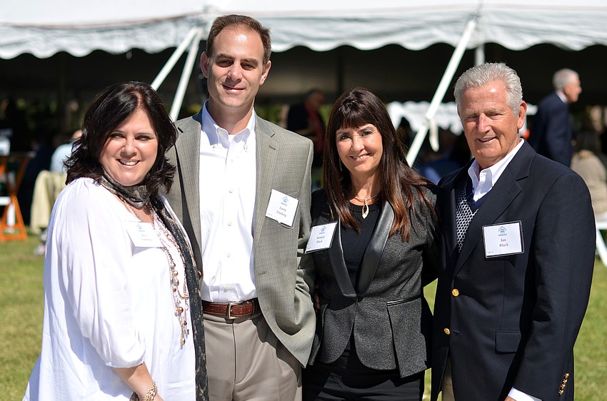 Julie and Larry Fineberg with Rosann and Ian Black
