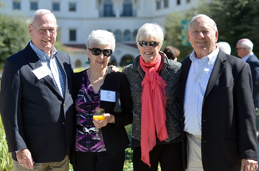 Nate and Winnie Miller with Celia and Ron Cohen