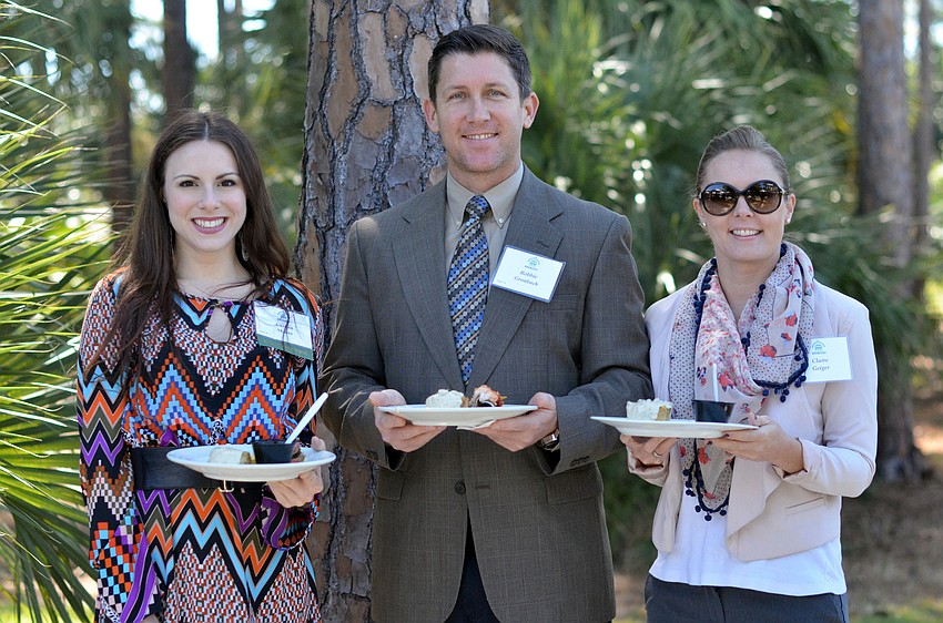 Caitlin Moore, Robbie Gronbach and Claire Gelder
