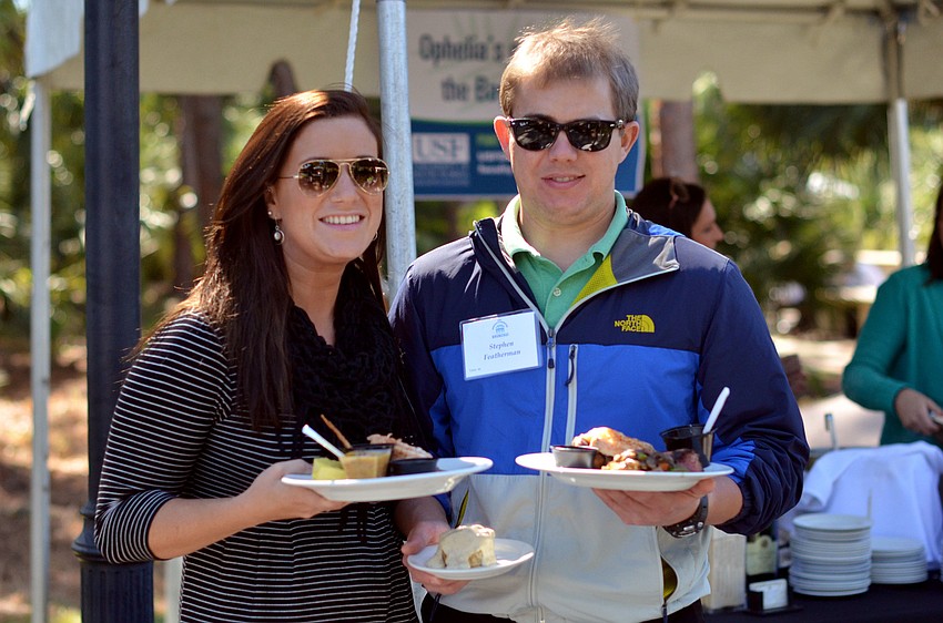 Adrianne Smith and Stephen Featherman