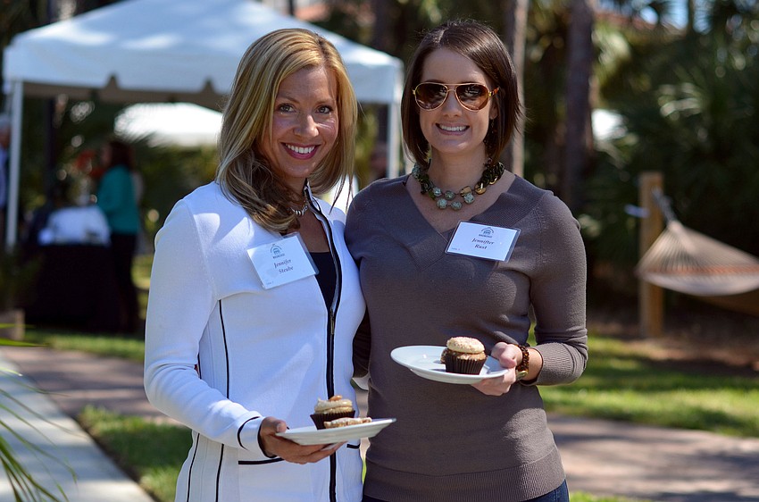 Jennifer Steube and Jennifer Rust
