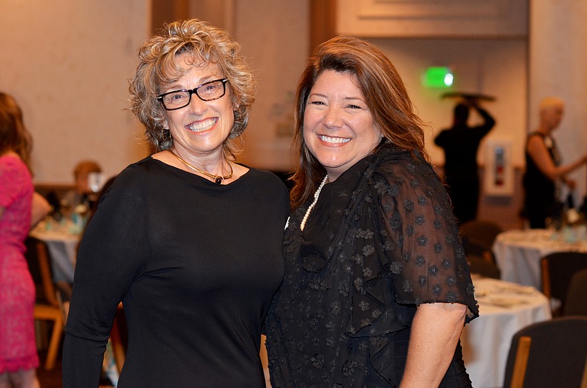 Coleen Miller and Annette Gueli