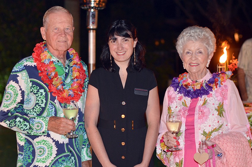 Don Burhart, Hermione Gilpin and Jo Ann Burhart