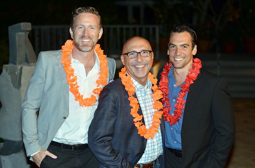 Ben Davis, Rob Ruggiero and Matt Faucher