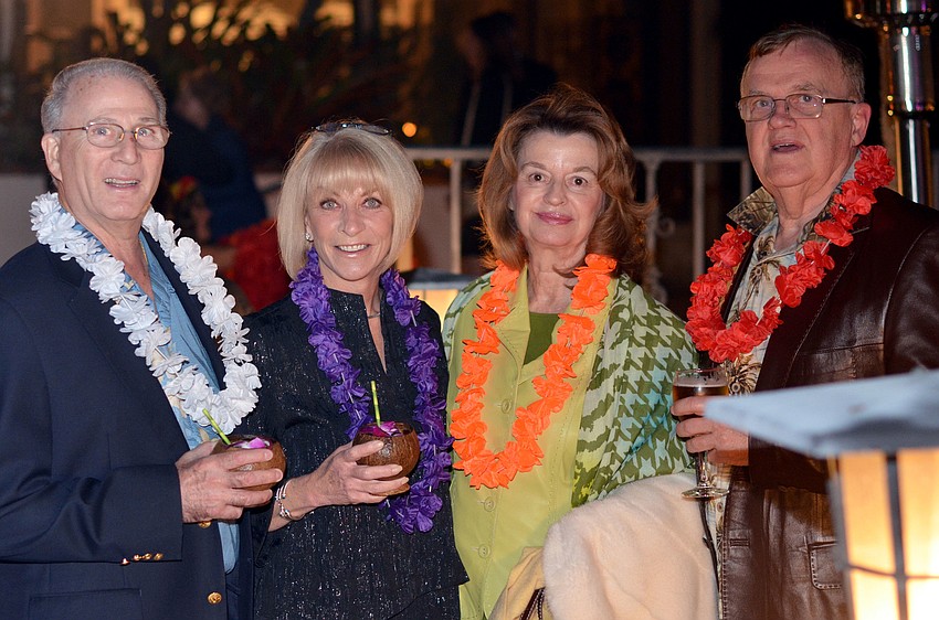 Larry and Debbie Haspel with Carol Crosby and Larry Wichless
