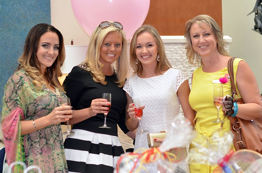 Alex Jones, Jessica Back, Monique Patterson and Jane Ebury