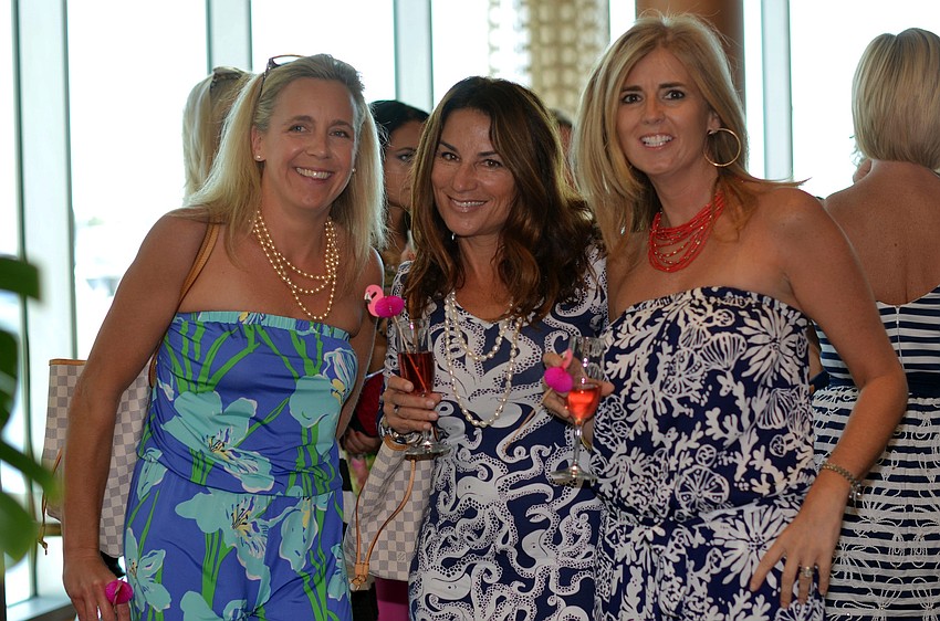 Bailey Lowther, Mary Demert and Carol McCloskey