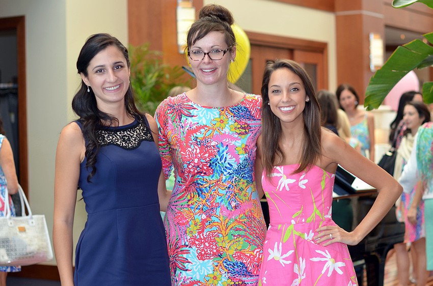Daniela Poinsett, Melissa Sixma and Robin Acevedo