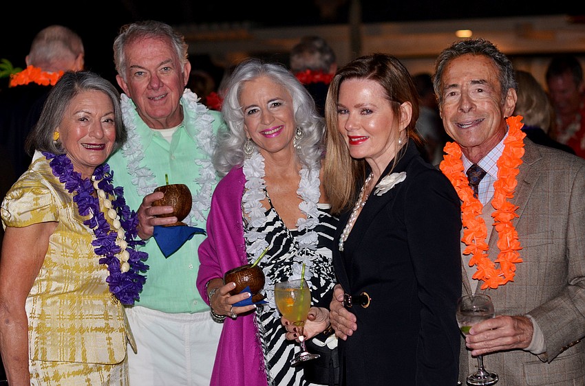 Mary Lou Winnick, Jim and Terry Chandler and Rita and Ron Greenbaum