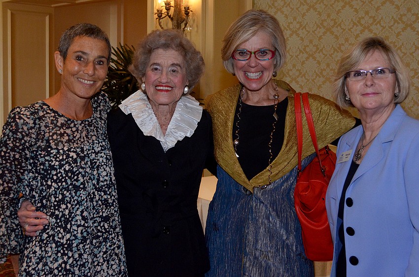 Nelle Miller, Betty Schoenbaum, Roxie Jerde and Patricia Martin