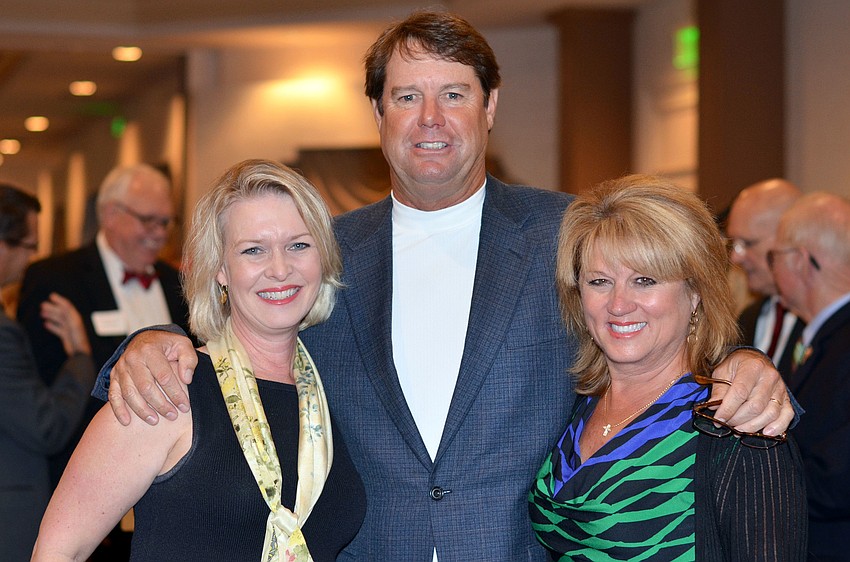 Veronica Brady with Panelist Paul and Toni Azinger