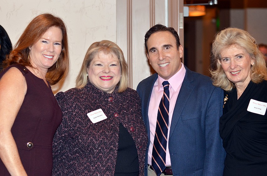 Terri Klauber, Debbi Benedict, Brian Lipton and Anne Virag
