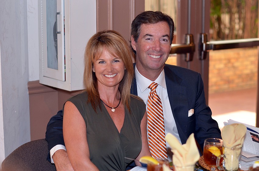 Erin Lazo and Moderator Ray Collins