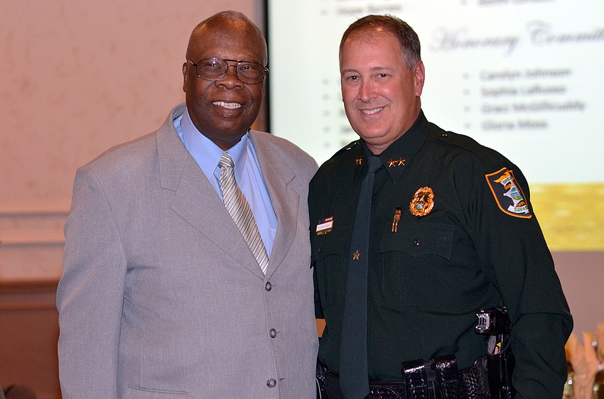 Mayor Willie Shaw and Sheriff Tom Knight