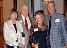 Judith and Richard Baise with Shirley and Philip Lascelle
