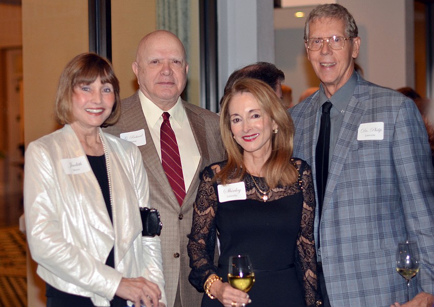 Judith and Richard Baise with Shirley and Philip Lascelle