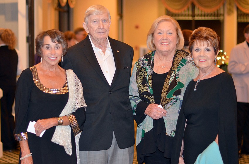 Mary Ann Fair, Jim Loftis, Barbara Bonina and Mary Mitchell