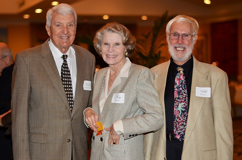 Frank Folsom Smith with Kay and Bill Farmer