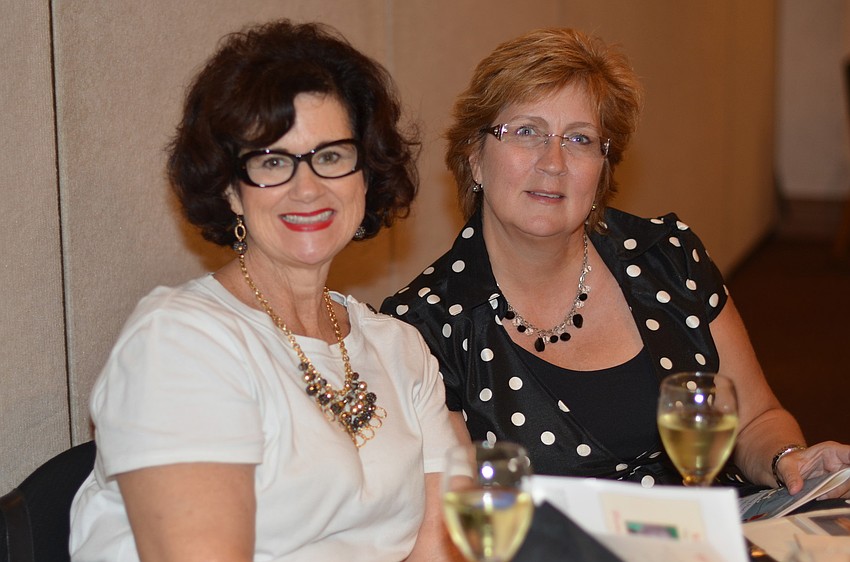 Joan Greising and Mary Keller