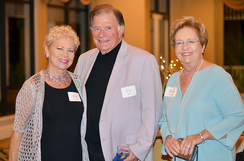 June LeBell, Ed Alley and Linda Kanner