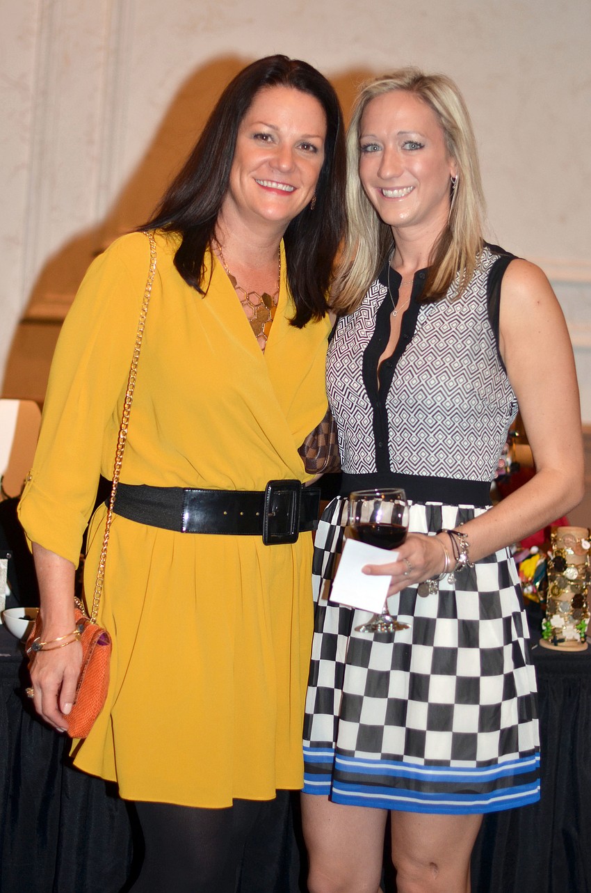 Rebecca Livesey and Crystal Russell