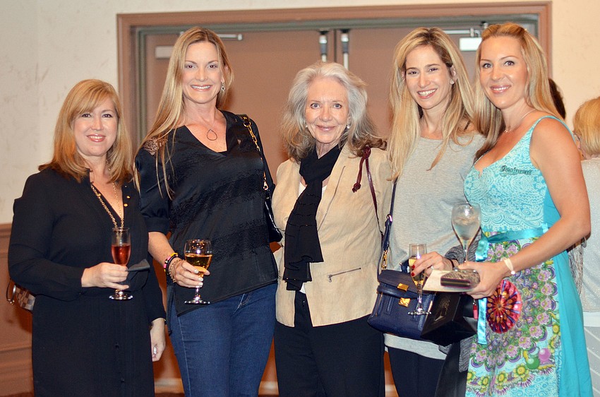 Jackie Oberferst, Jackie and Jill Malkin, Rona Wald and Julie Peirce