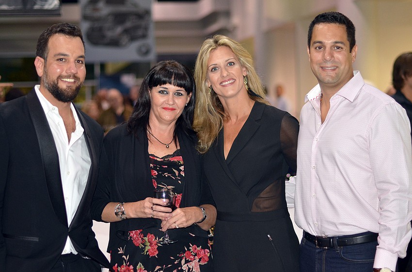 Michael Chokr and Kim Lamb with Co-Chair Amanda and Eddie Lopez