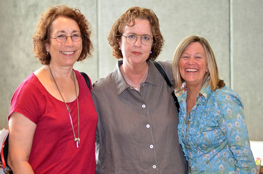 Stacey Gillman, Billue Guignard and Mimi Adams