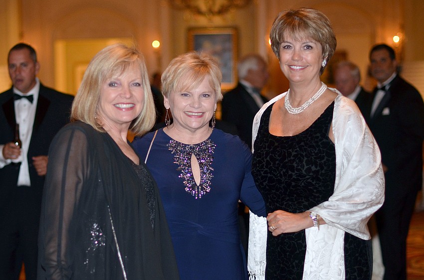 Vennie Goodson, Susan Wilcox and Tracey Revels