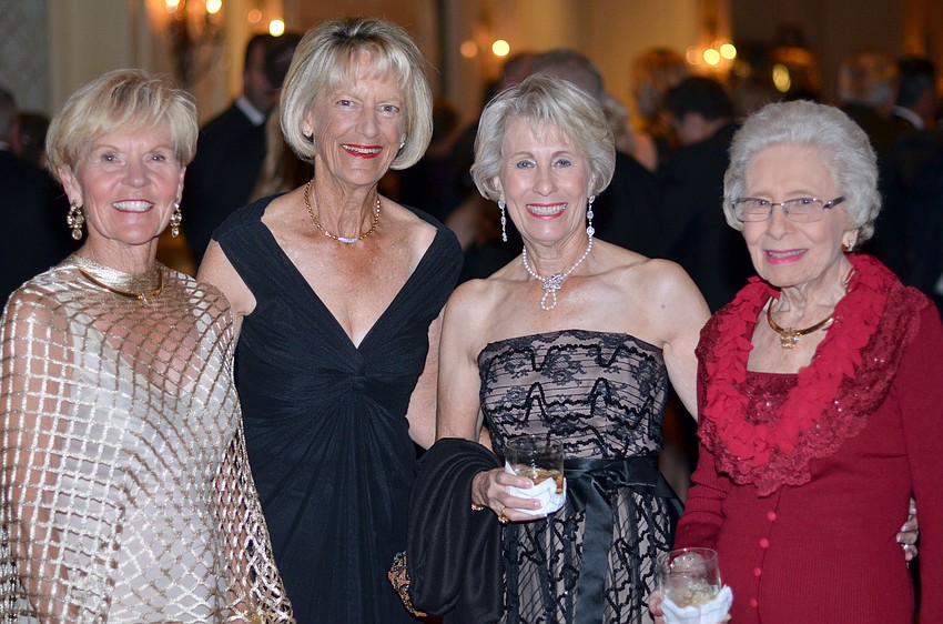Marilyn Huseby, Susie Klingeman, Angela Freeman and Bettye Miller