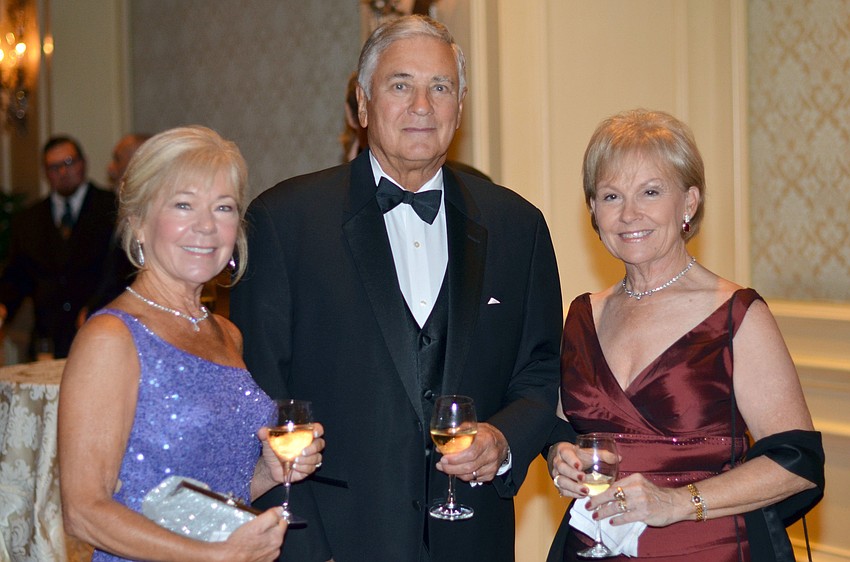 Kathy Lewis, Bill Thomas and Mary Cochran