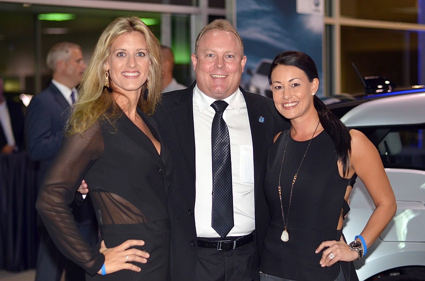 Co-Chair Amanda Lopez, Douglas Staley and Co-Chair Courtney Edbrooke