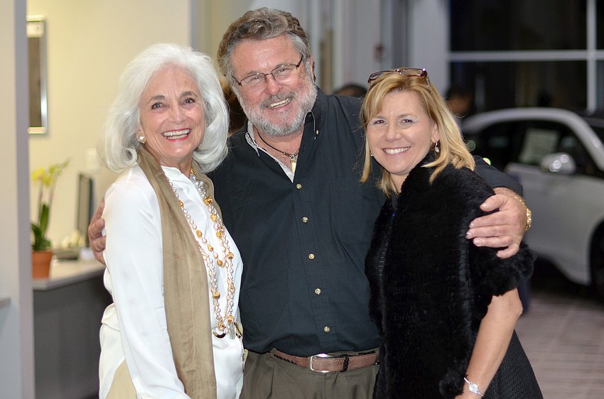 Graci McGillicuddy with Richard and Tammy Karp