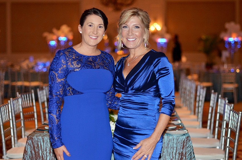 Jenny Alday Townsend and Chairwoman Sandy Gurley