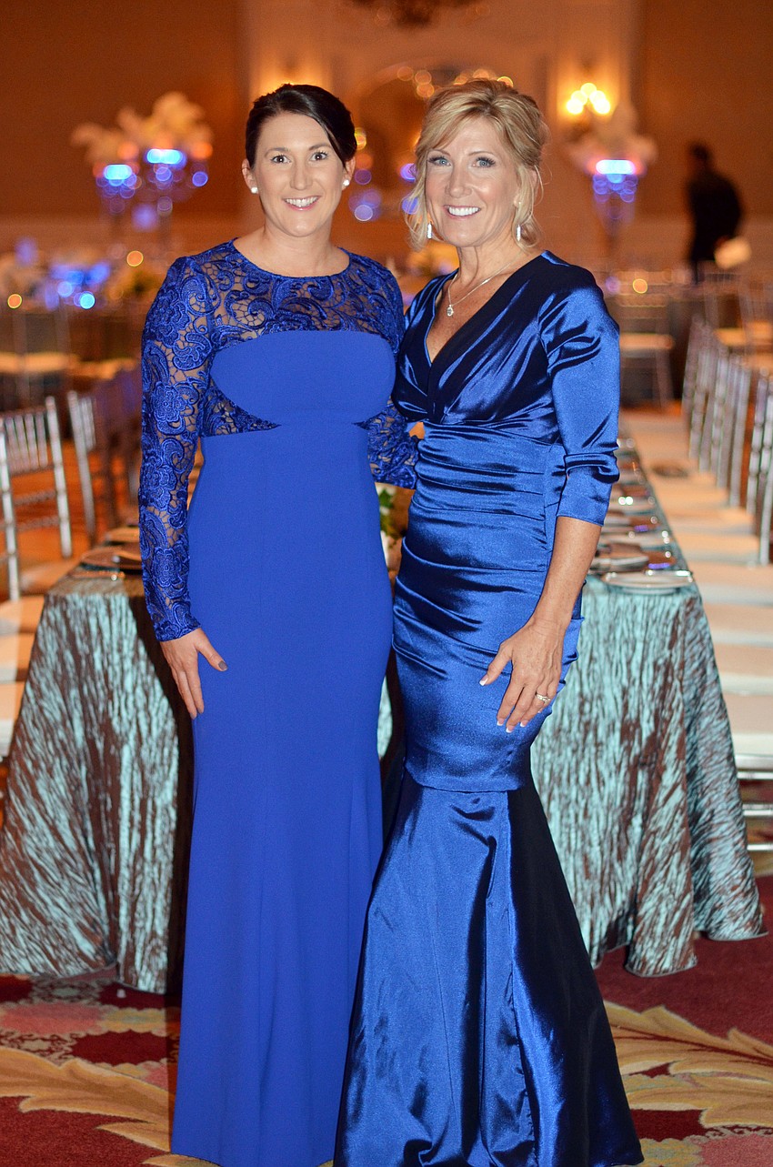 Jenny Alday Townsend and Chairwoman Sandy Gurley