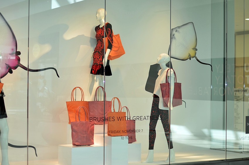 Saks Fifth Avenue Sarasota hosted Brushes with Greatness, a beauty event benefiting Art Center Sarasota, Friday, Nov. 7.