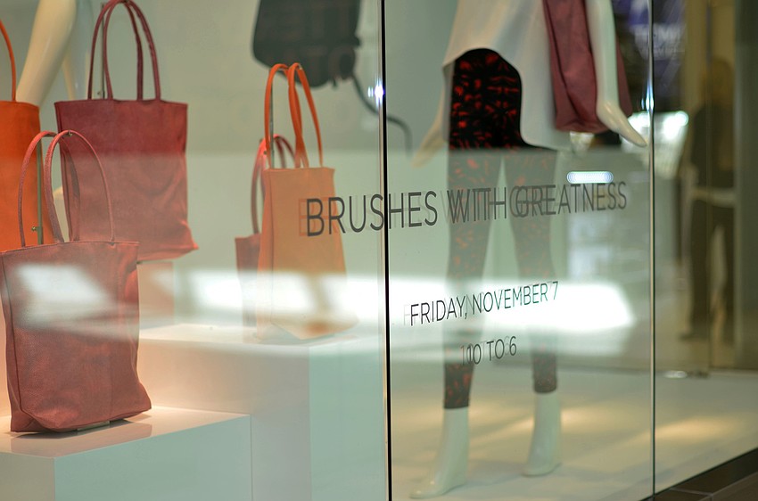 Saks Fifth Avenue Sarasota hosted Brushes with Greatness, a beauty event benefiting Art Center Sarasota, Friday, Nov. 7.