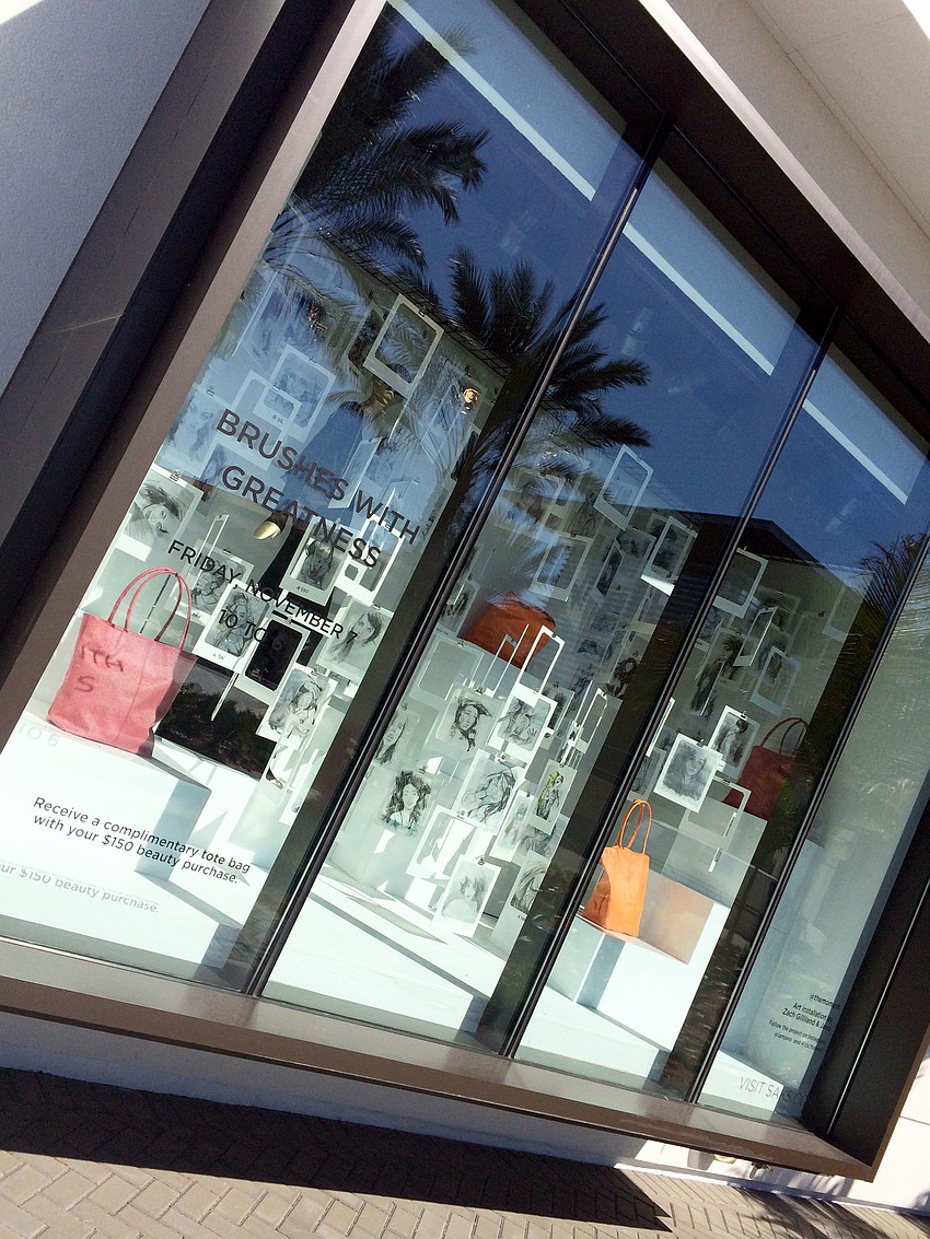 Saks Fifth Avenue Sarasota hosted Brushes with Greatness, a beauty event benefiting Art Center Sarasota, Friday, Nov. 7.