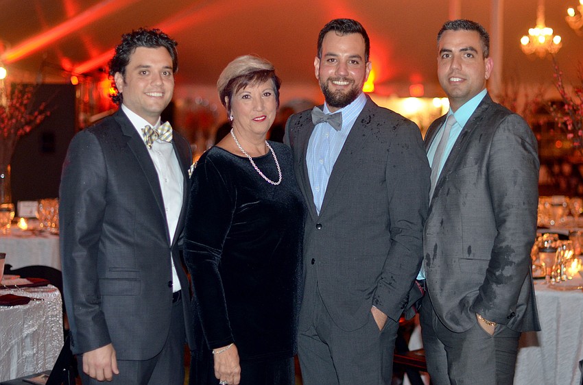 Rachad, LaRue, Michael and Amir Chokr